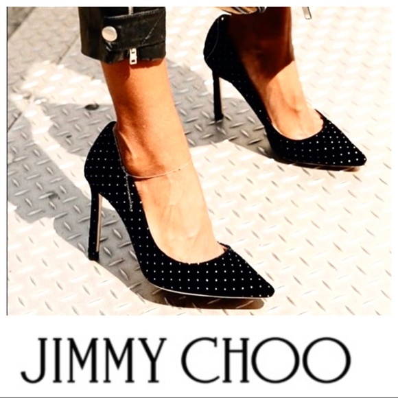 Jimmy Choo Shoes - Jimmy Choo studded pumps, excellent condition!